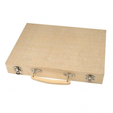 Logotrade promotional item image of: Big wooden painting set MAXI